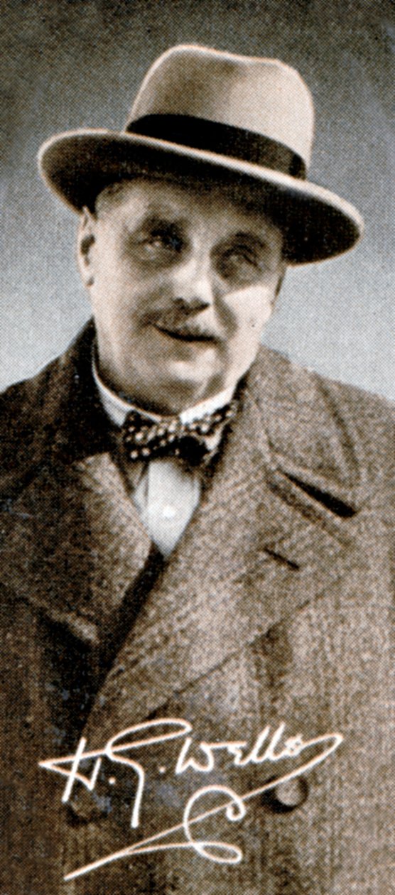 Herbert George HG Wells 1866-1946, pisarz angielski, 1935 autorstwa Unbekannt