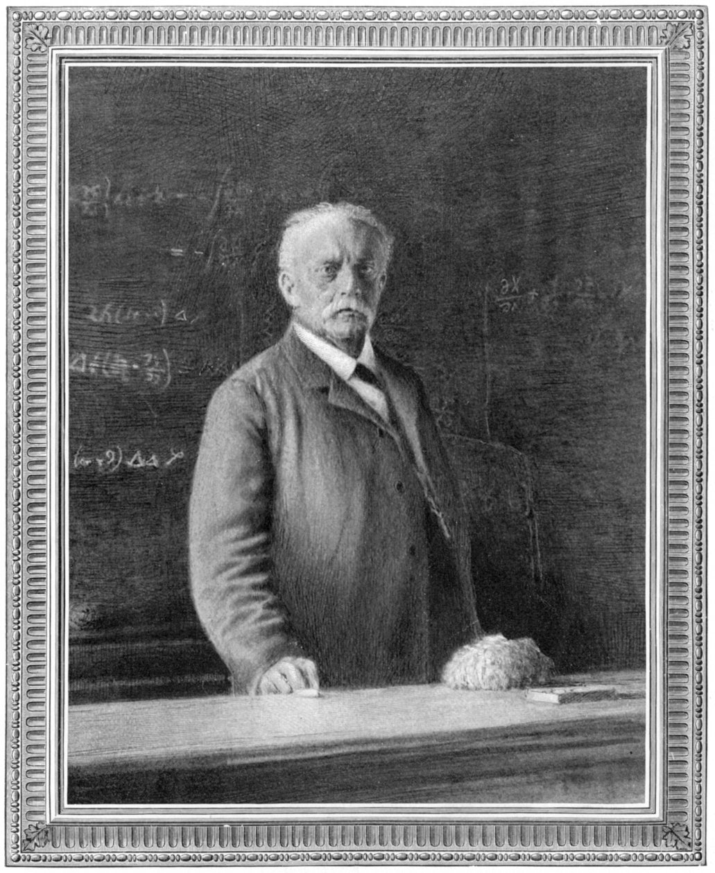 Hermann von Helmholtz 1821-1894, niemiecki fizyk i fizjolog, 1894 autorstwa Unbekannt