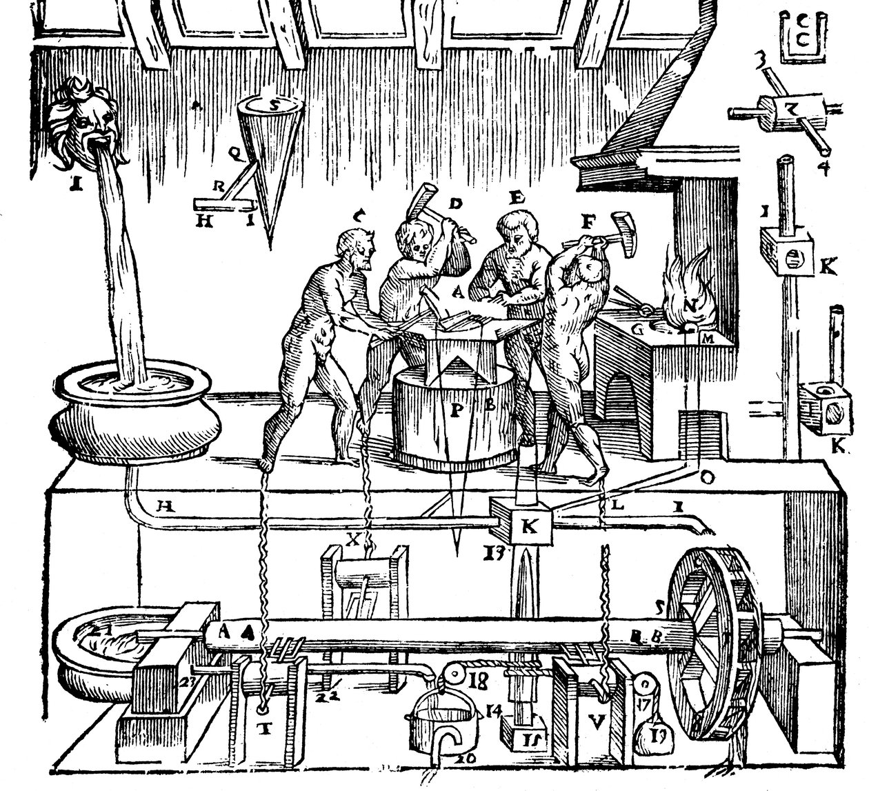 Bohaterowie Aleksandryjscy mechanicy kowale, I wiek 1647 autorstwa Unbekannt