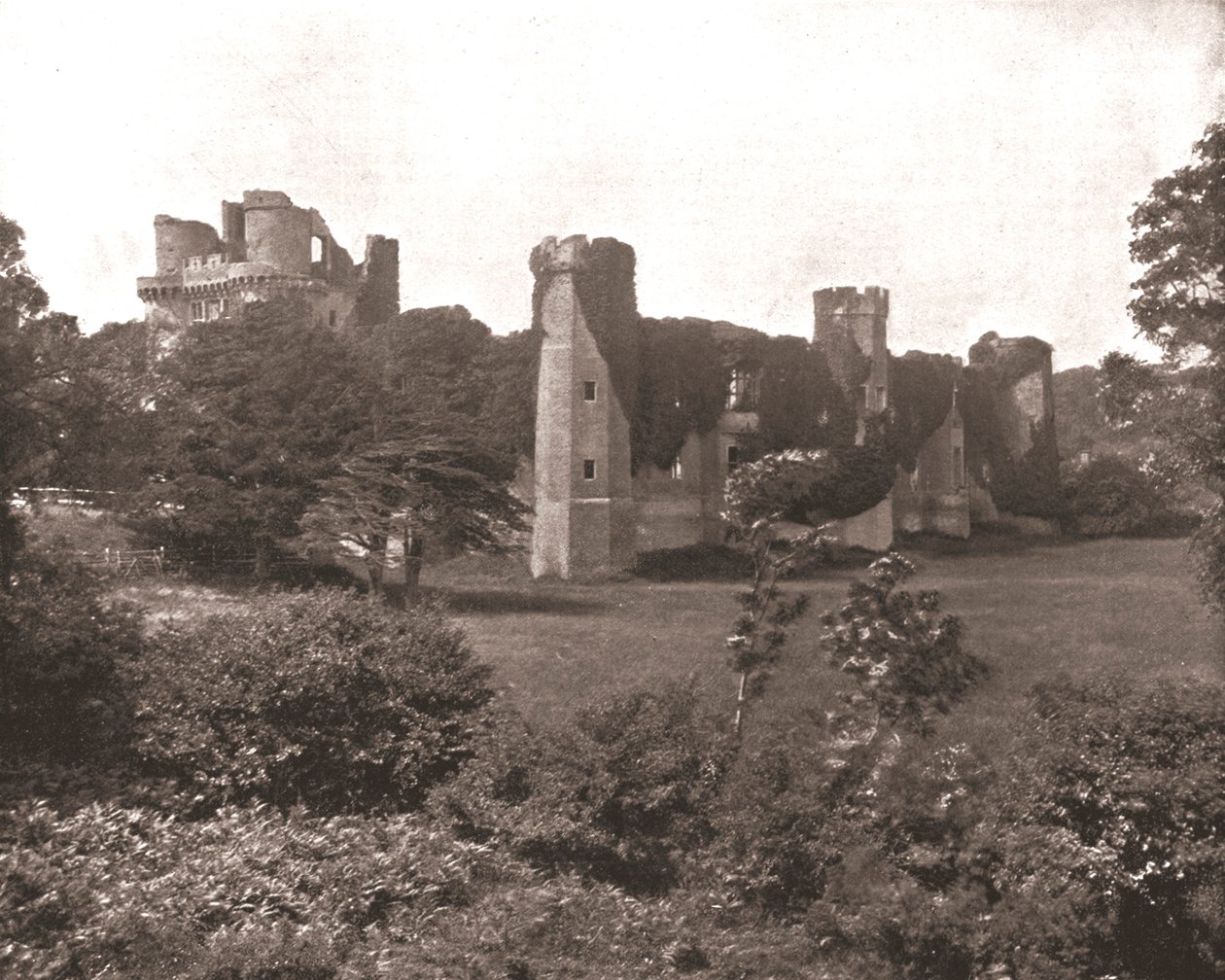 Zamek Herstmonceux, East Sussex, 1894. autorstwa Unbekannt