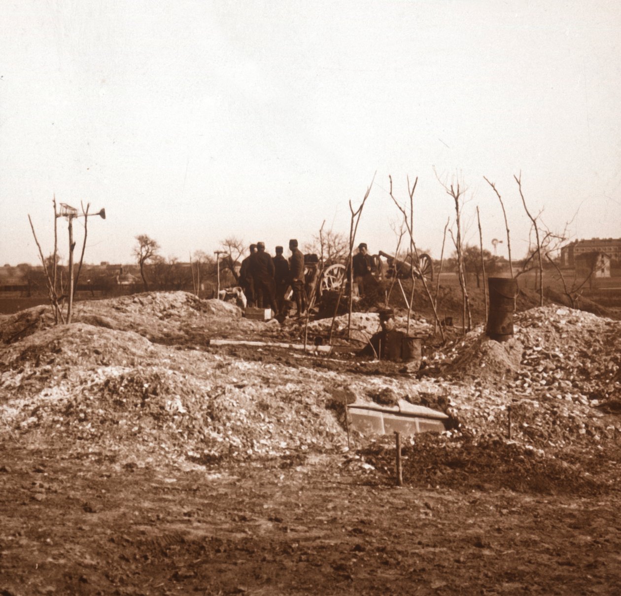 Ukryta bateria, c1914-c1918 autorstwa Unbekannt