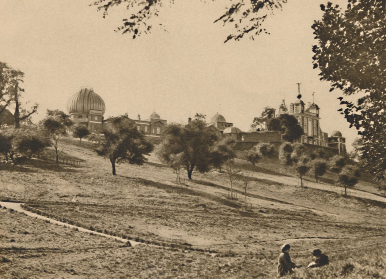 Wysoko na niewielkim wzgórzu w Greenwich Park - bo nawet małe wzgórza są liczone wysoko w Londynie - stoi autorstwa Unbekannt