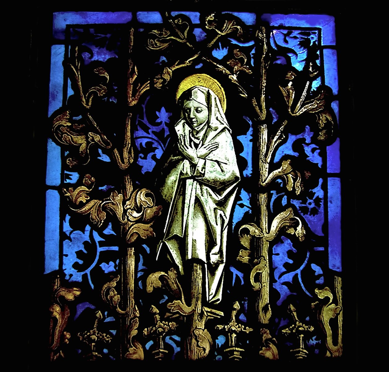 Hildegarda z Bingen autorstwa Unbekannt