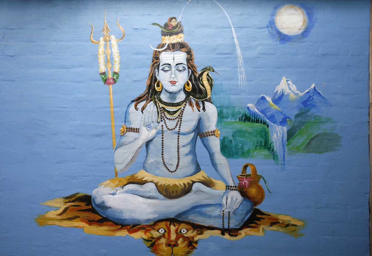 Hinduski bóg Shiva, Londyn, Wielka Brytania autorstwa Unbekannt