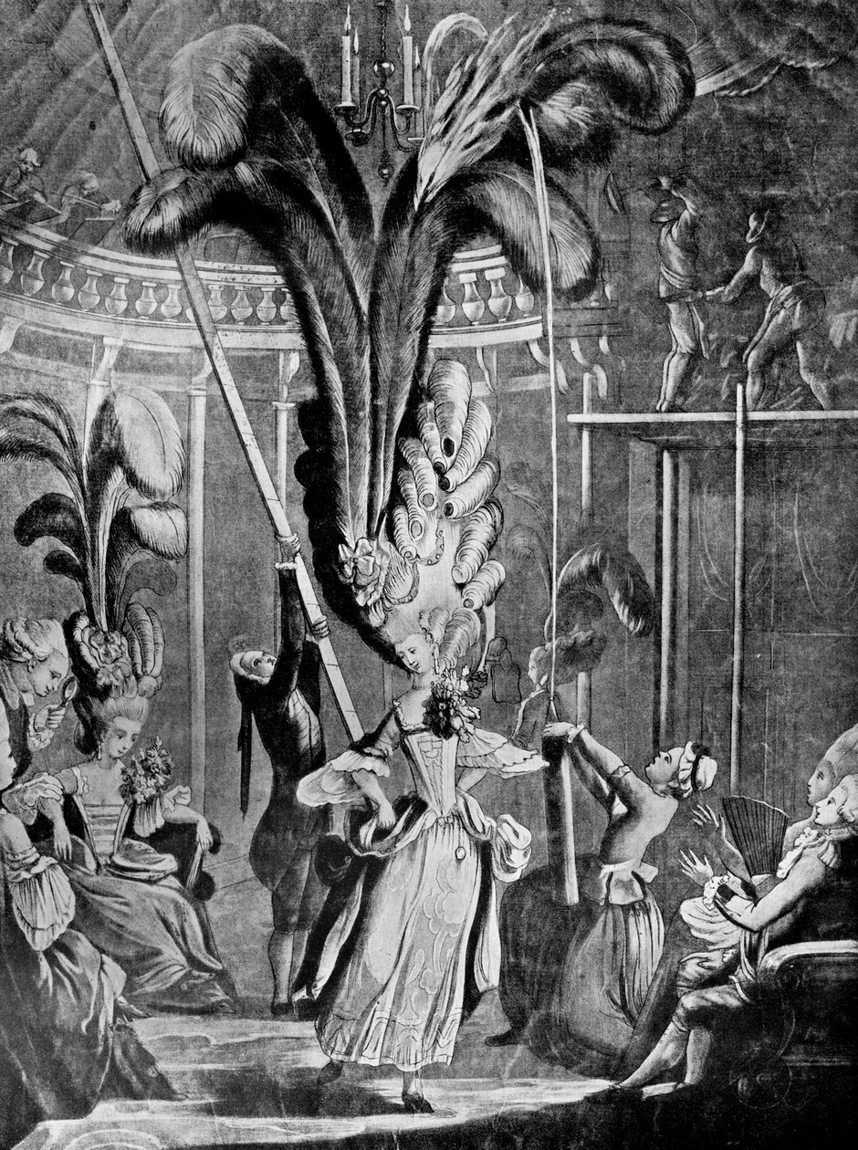 Wskazówki dla pań, by dbały o głowy, 1776 autorstwa Unbekannt