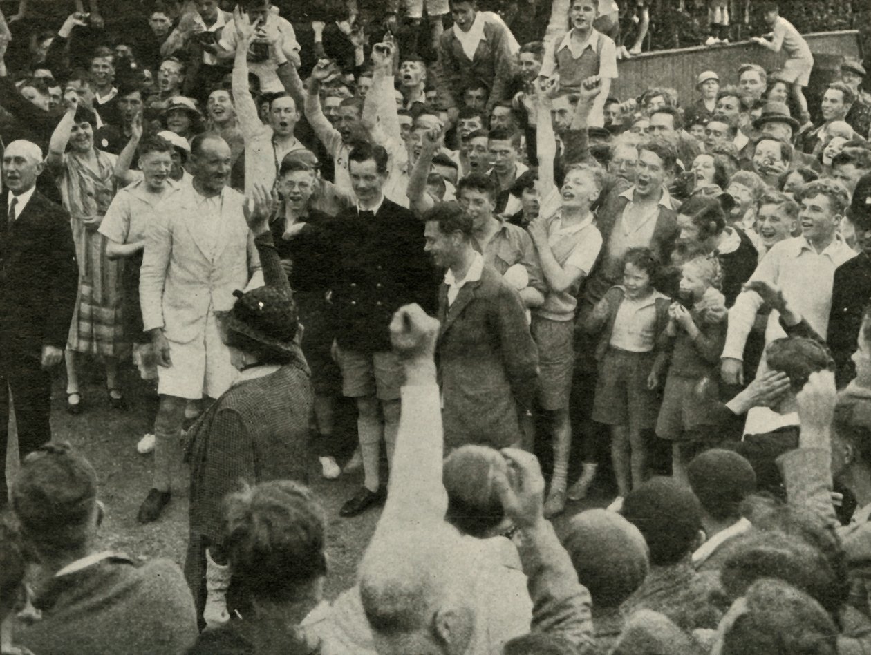 Jego Wysokość w Obozie Chłopców w Southwold, 1937. autorstwa Unbekannt