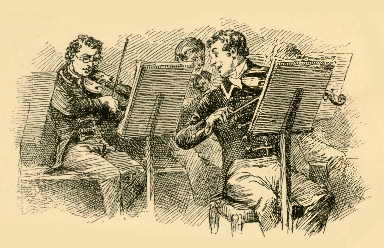 Jego sprytna gra zwróciła uwagę lidera, 1907. autorstwa Unbekannt