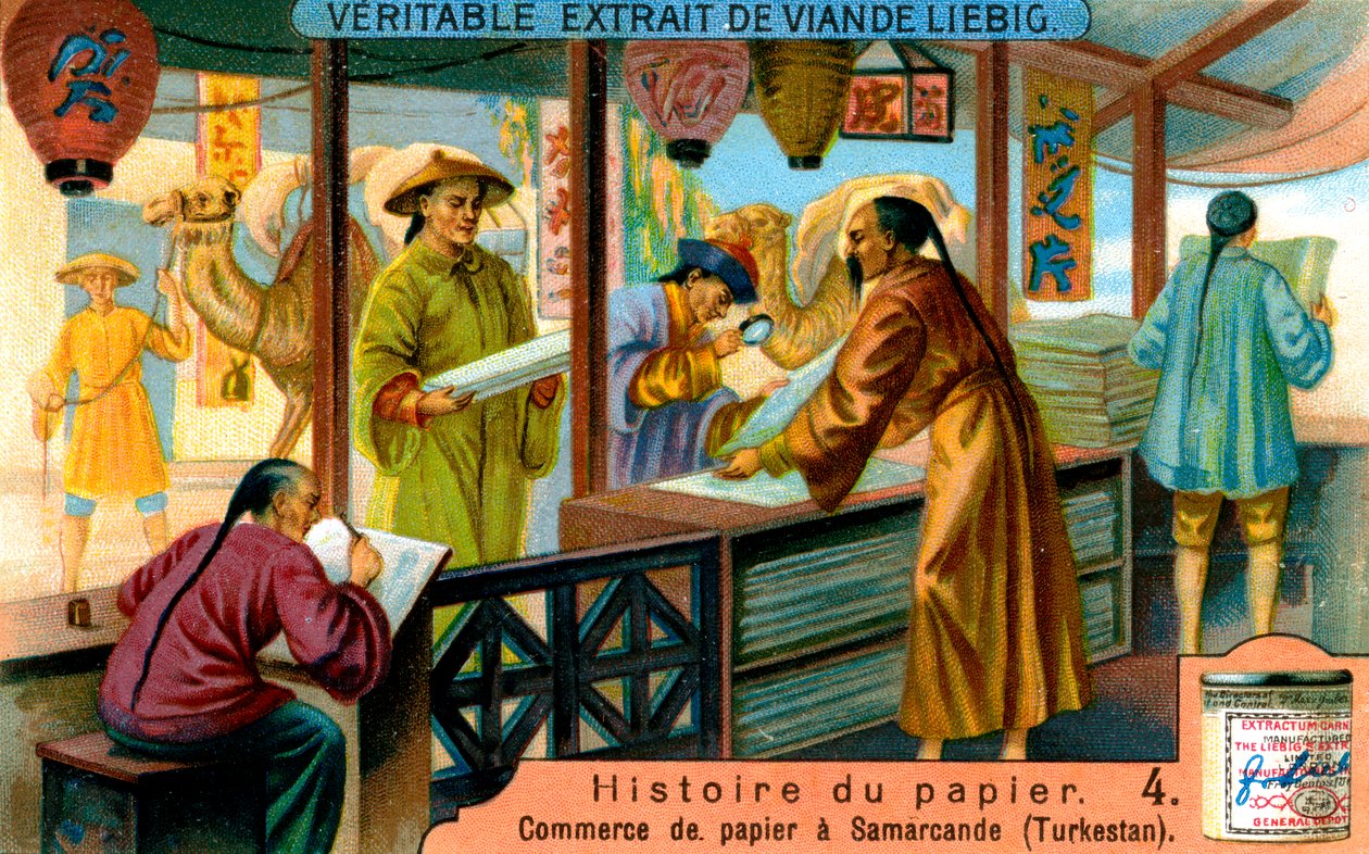 Historia papieru: 4, c1900 autorstwa Unbekannt