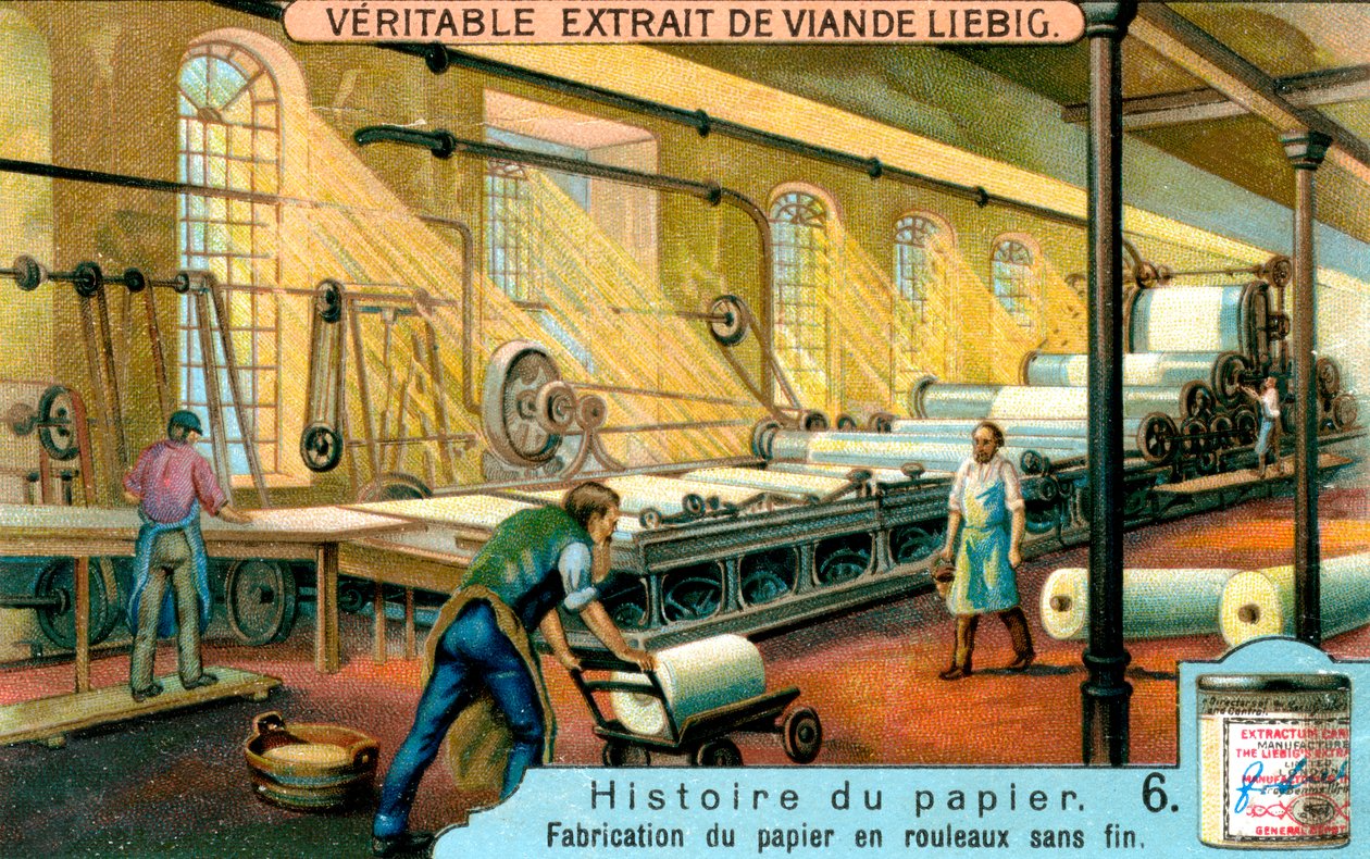 Historia papieru: 6, c1900 autorstwa Unbekannt