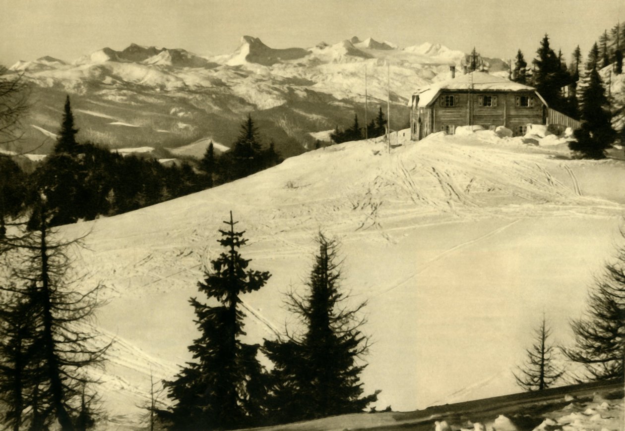Hollhaus, Dachstein, Styria, Austria, c1935. autorstwa Unbekannt