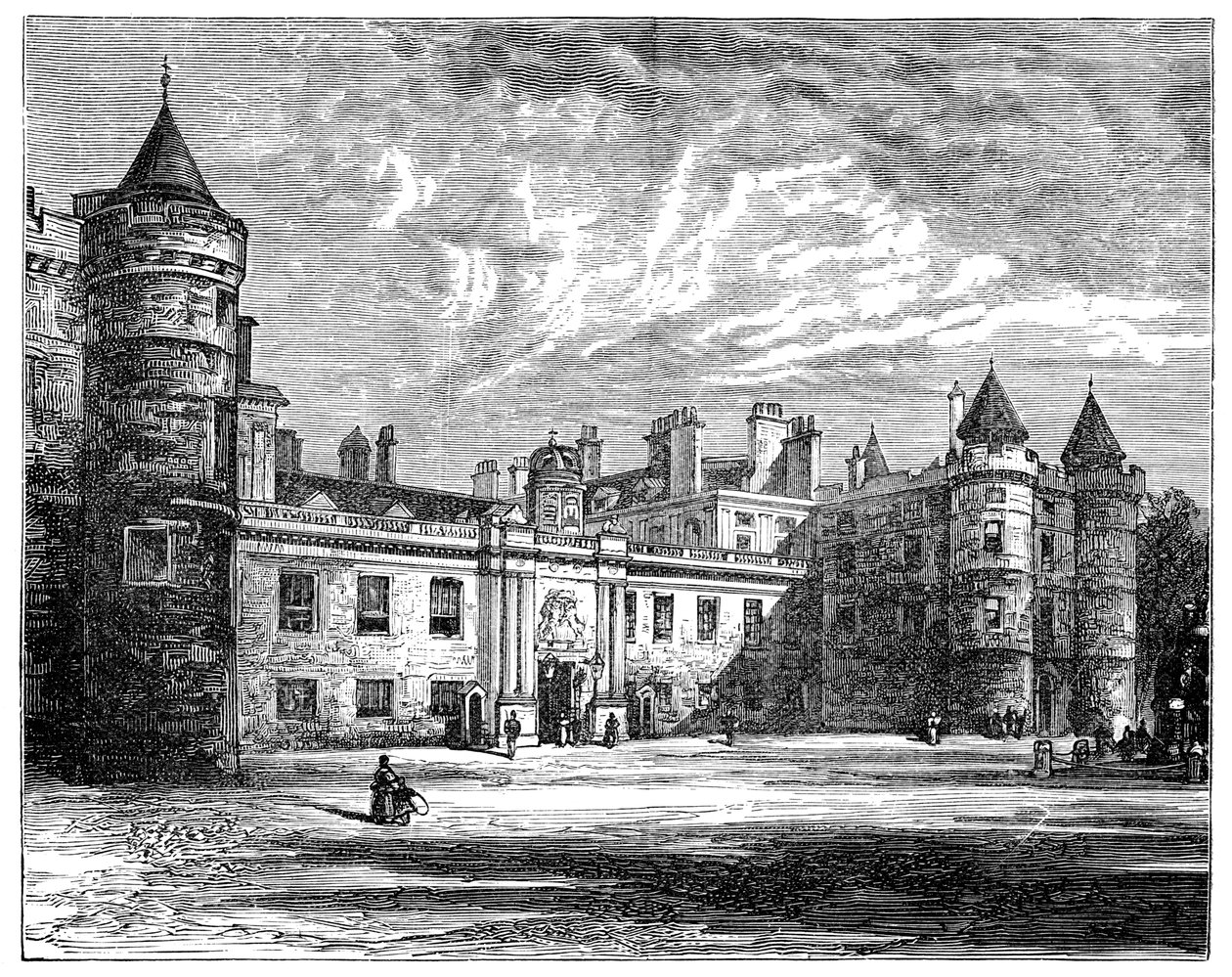 Pałac Holyrood, Edynburg, 1900 autorstwa Unbekannt