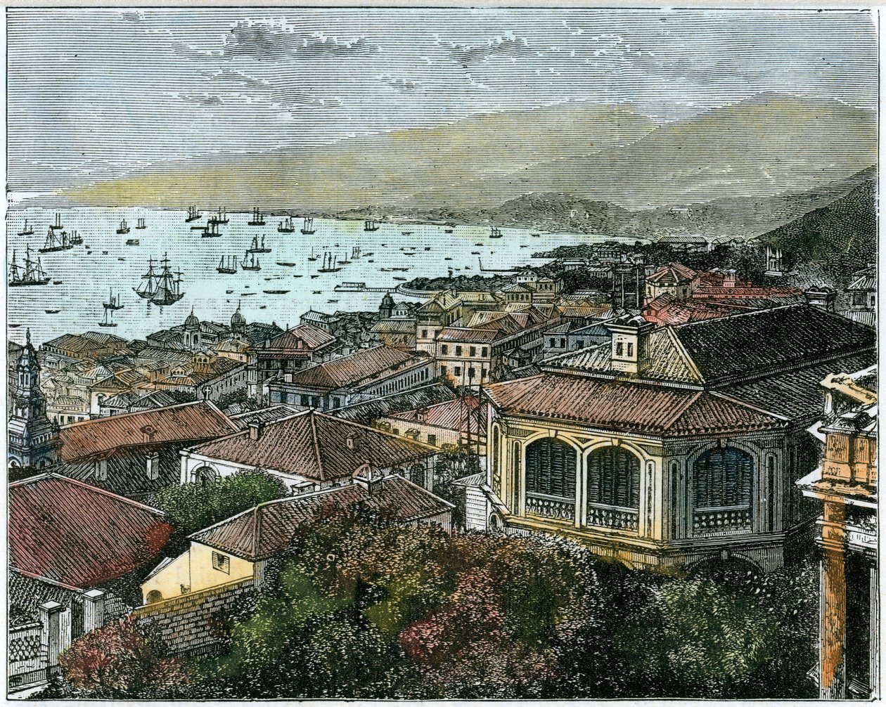 Hong Kong, c1880 autorstwa Unbekannt