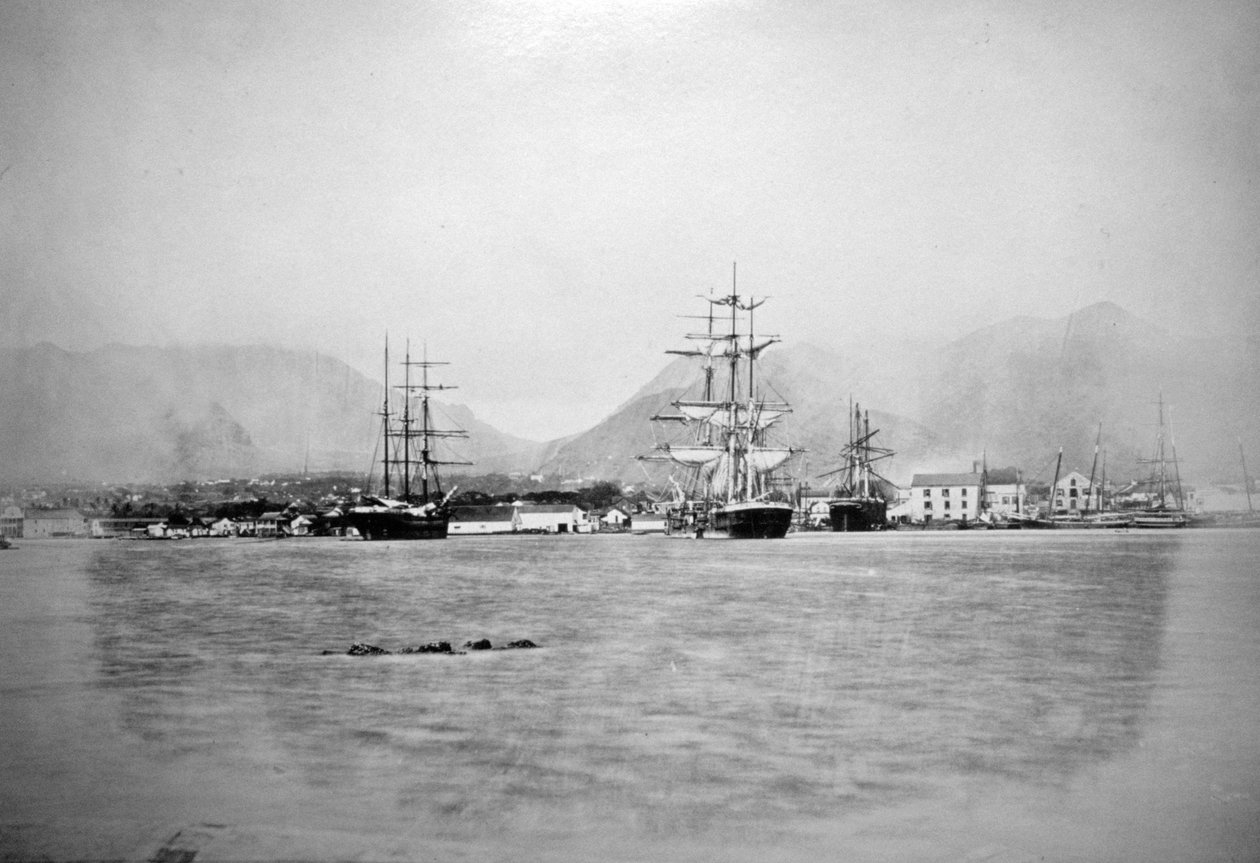Honolulu , Hawaje, 1885-1890 autorstwa Unbekannt
