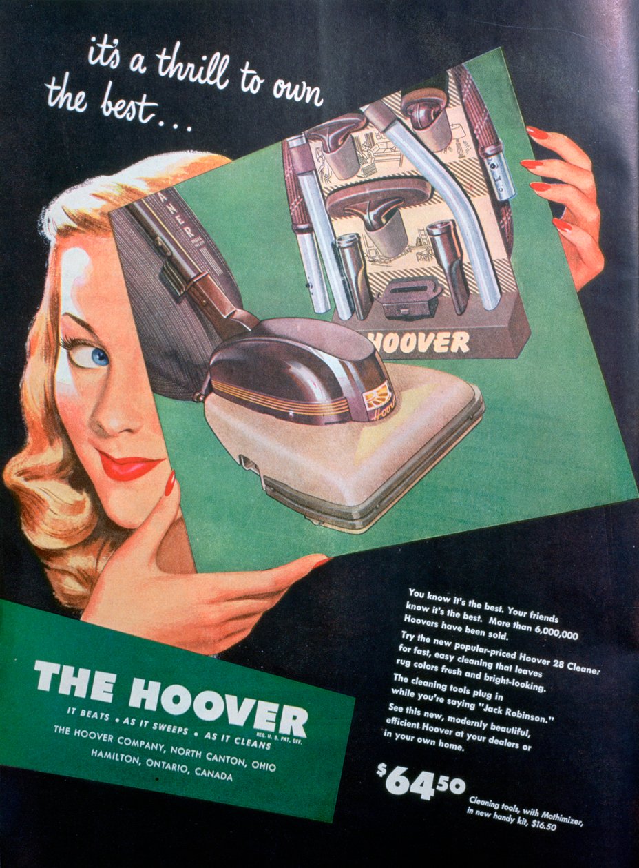 Reklama Hoovera, 1946 autorstwa Unbekannt