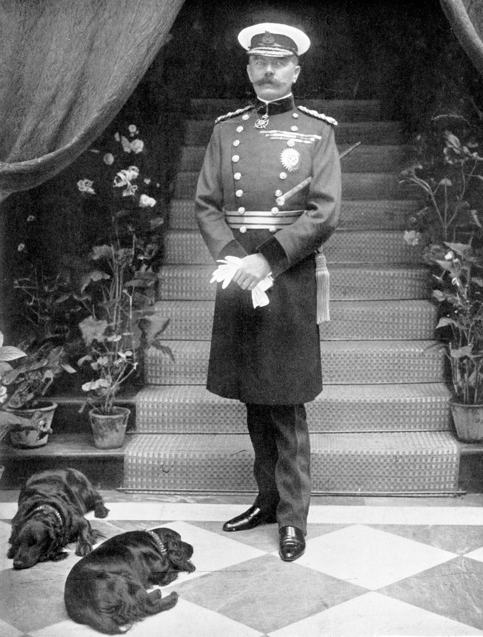 Horatio Herbert Kitchener 1850-1916, urodzony w Irlandii brytyjski żołnierz i mąż stanu autorstwa Unbekannt