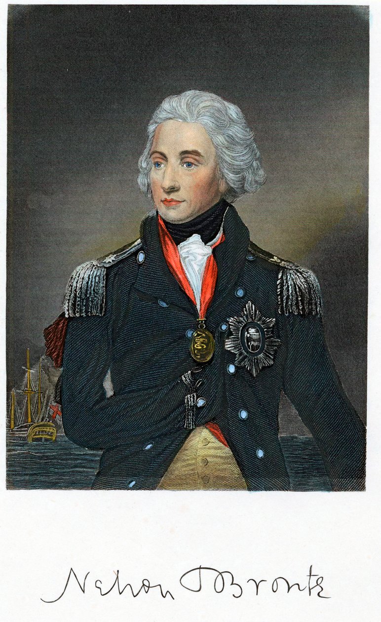 Horatio Nelson, 1. wicehrabia Nelson, angielski dowódca marynarki; autorstwa Unbekannt