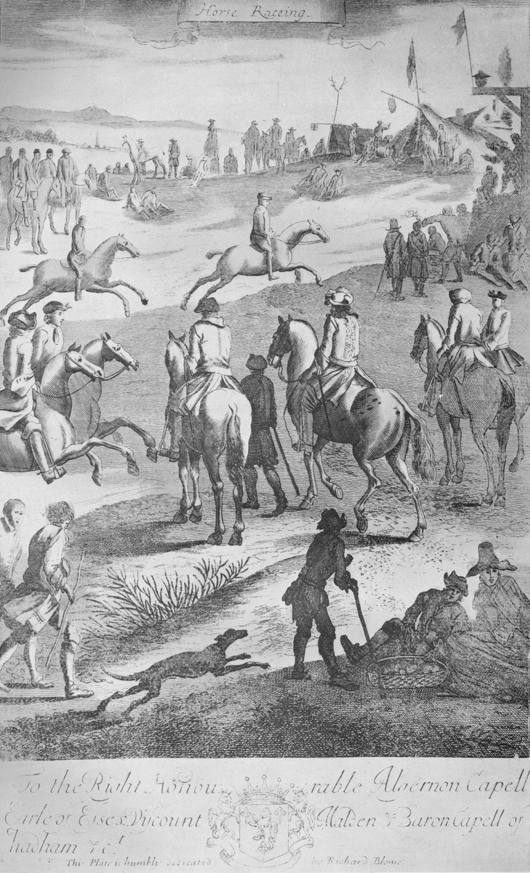 Wyścigi konne, c1650-1700, 1911 autorstwa Unbekannt
