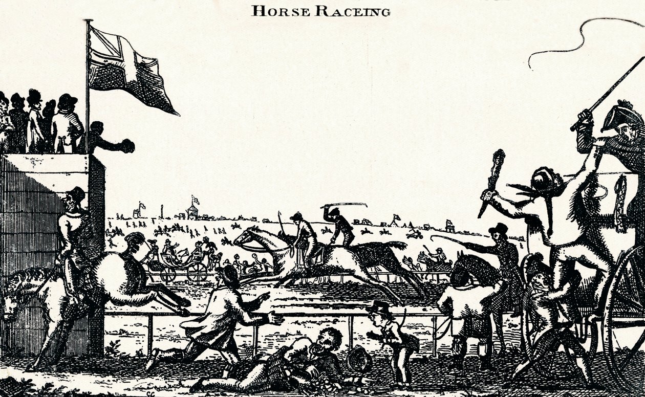 Wyścigi konne, c1804, 1903 autorstwa Unbekannt
