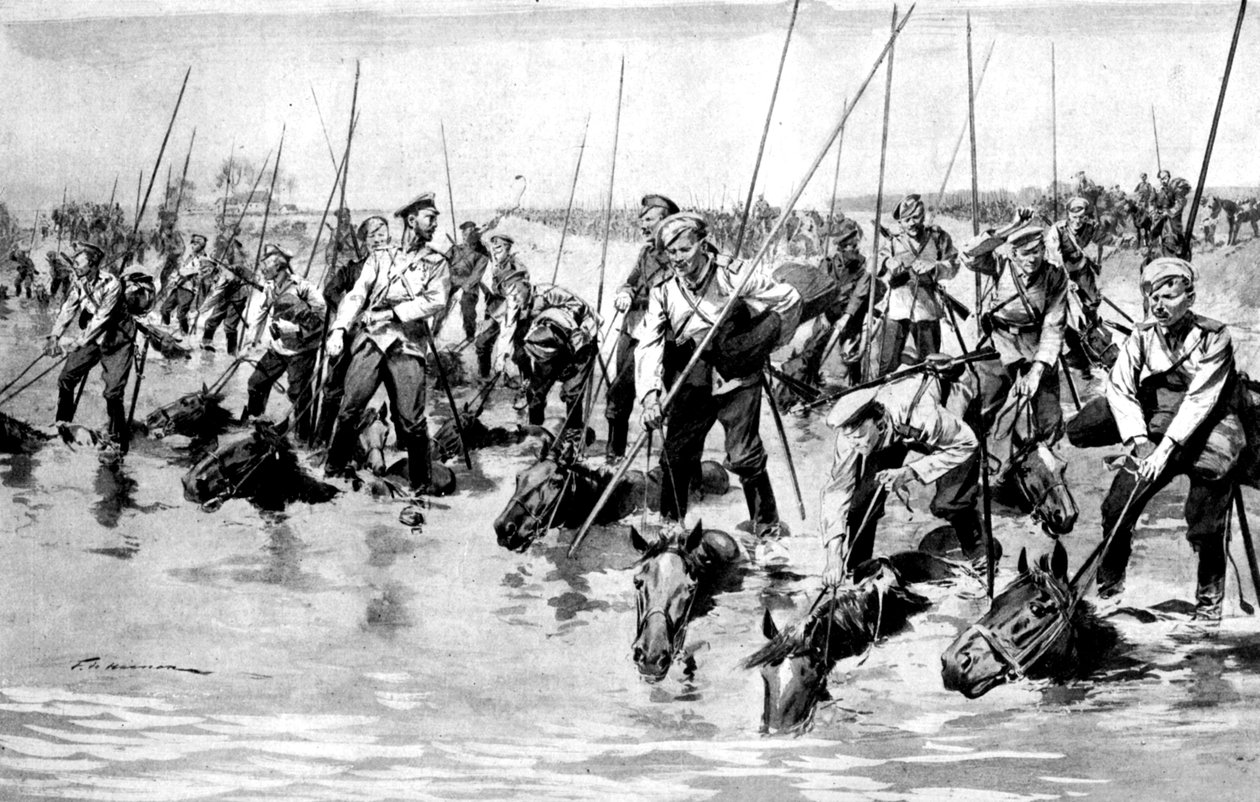Jeździectwo Kozaków, I wojna światowa, 1914 autorstwa Unbekannt