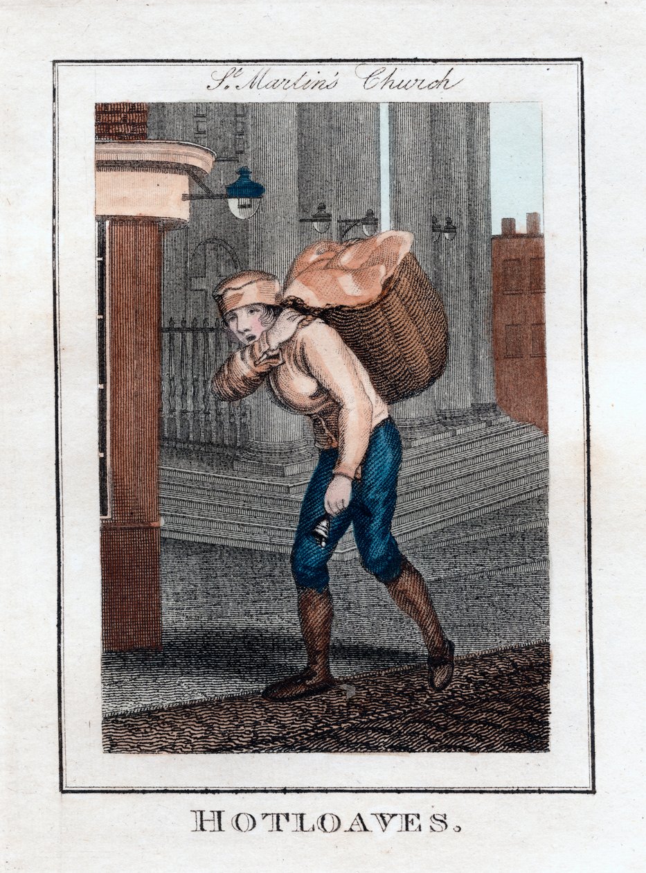 Hotloaves, kościół św. Marcina, Londyn, 1805 autorstwa Unbekannt
