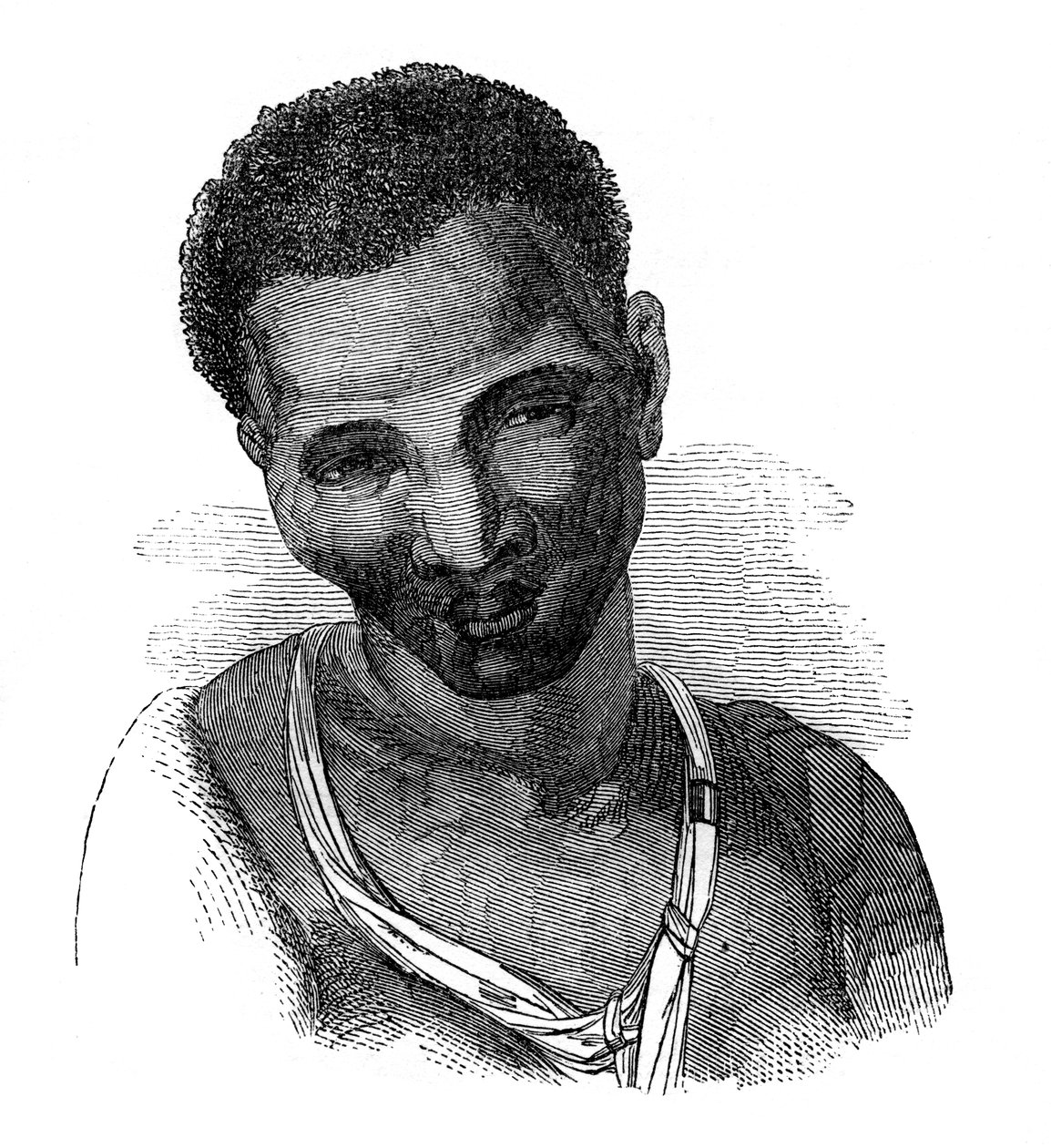 Hotentotka, 1848 autorstwa Unbekannt