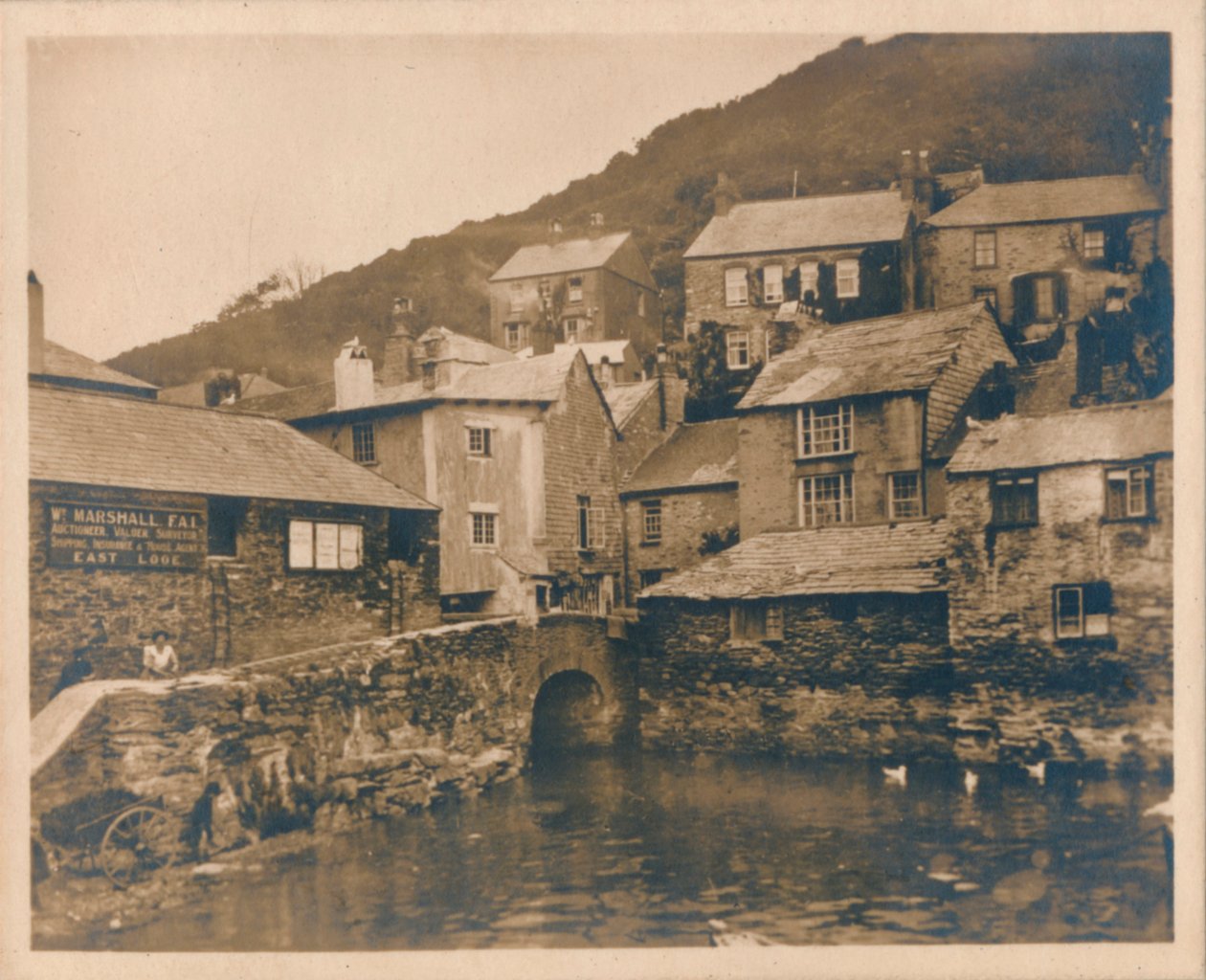 Dom na rekwizytach - Polperro, 1927 autorstwa Unbekannt