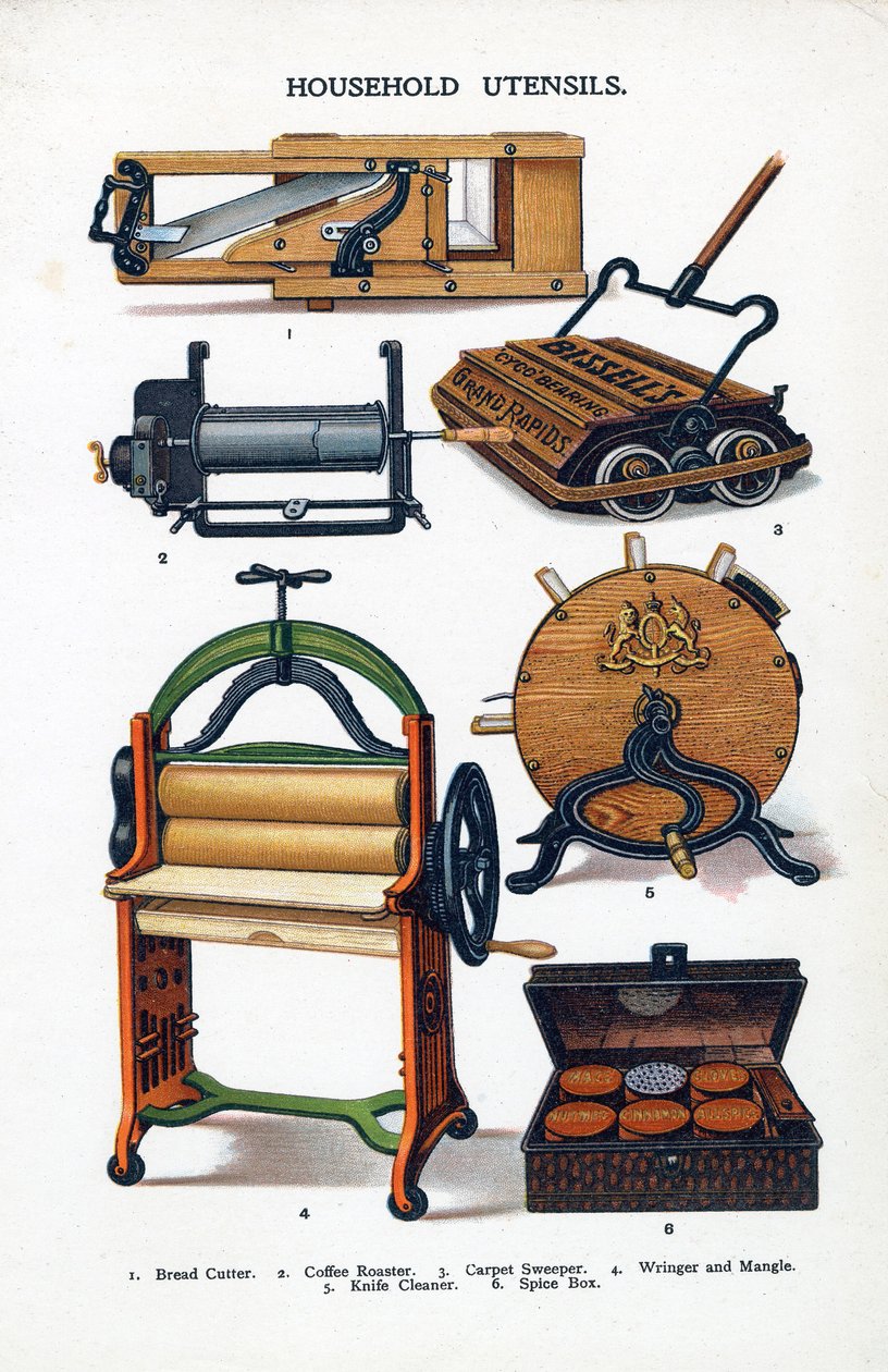 Przybory gospodarstwa domowego, 1906 autorstwa Unbekannt