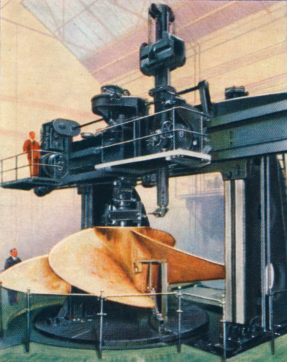 Ogromna wytaczarka pionowa, 1938 autorstwa Unbekannt