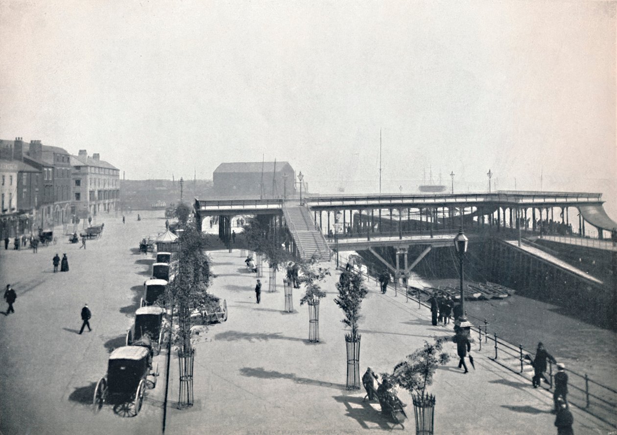 Kadłub - molo i front, 1895 autorstwa Unbekannt
