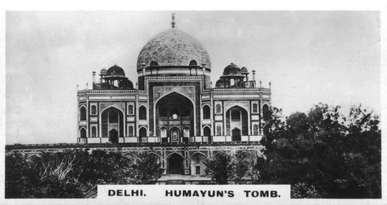 Grobowiec Humajuna, Delhi, Indie, ok. 1925 r. autorstwa Unbekannt