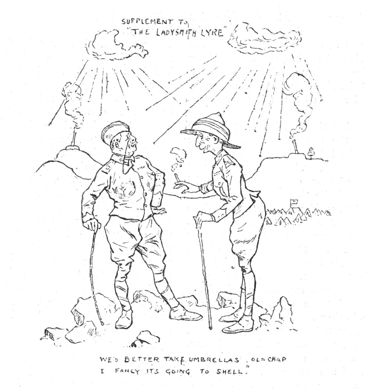 Humory z oblężenia, 1902 autorstwa Unbekannt