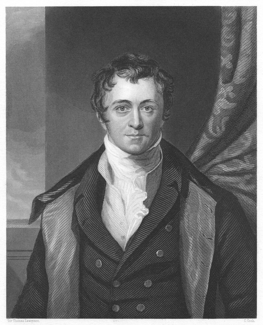 Humphry Davy, angielski chemik, 1860 autorstwa Unbekannt