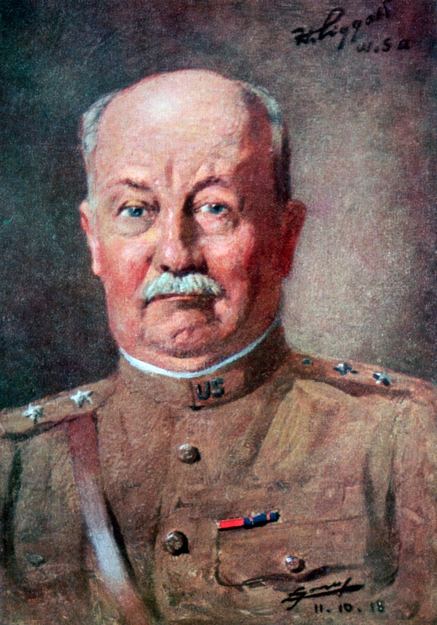 Hunter Liggett, amerykański generał z pierwszej wojny światowej, 1926 autorstwa Unbekannt