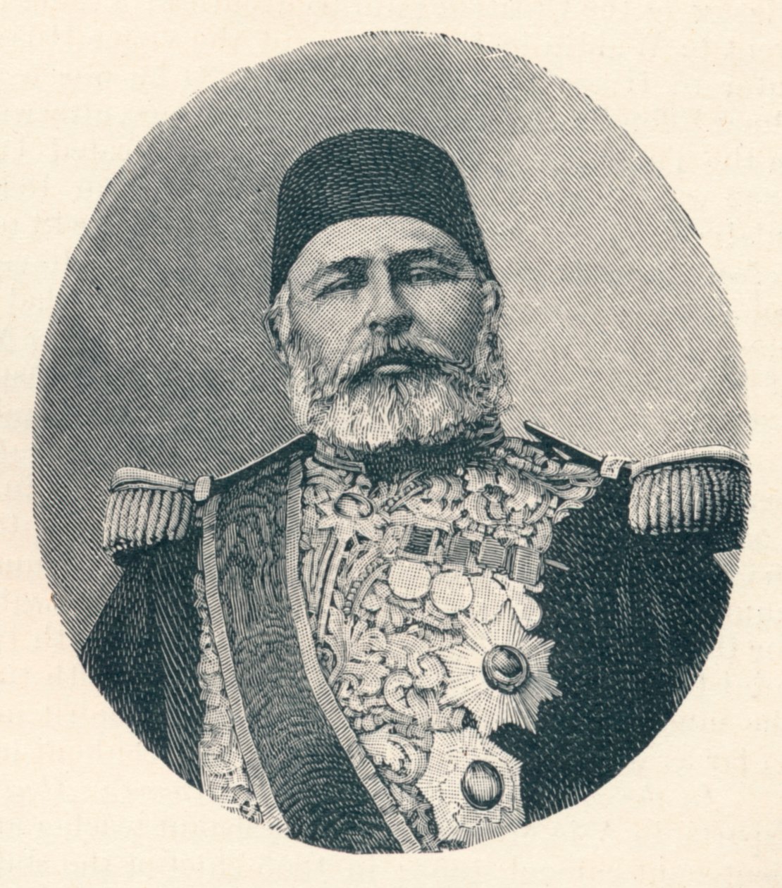 Hussein Abni Pasza, ok. 1906, 1907 autorstwa Unbekannt