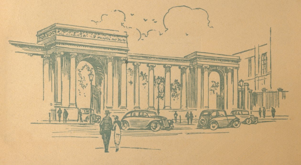 Hyde Park Corner, Londyn, c1936 autorstwa Unbekannt