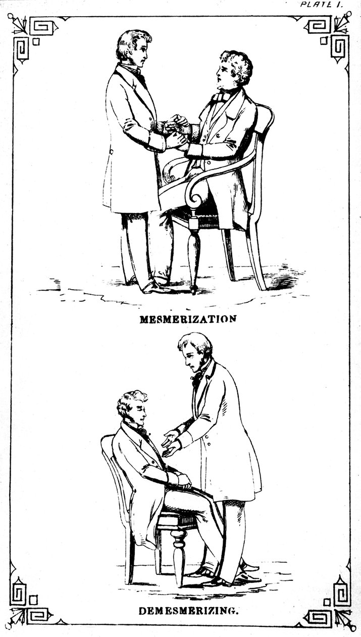 Hipnoza, 1889 autorstwa Unbekannt
