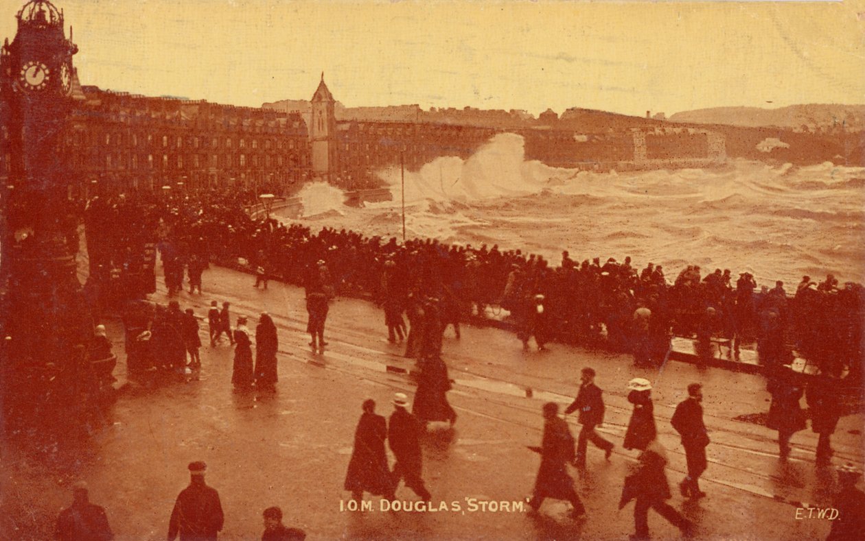 IOM Douglas, Burza, c1913 autorstwa Unbekannt