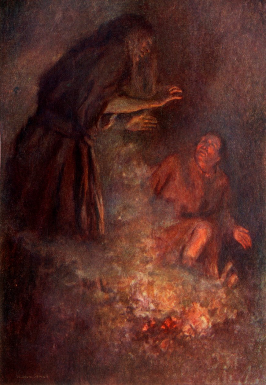 „Widziałem, jak czarna była jej twarz i zadrżałem z przerażenia”, 1917. autorstwa Unbekannt