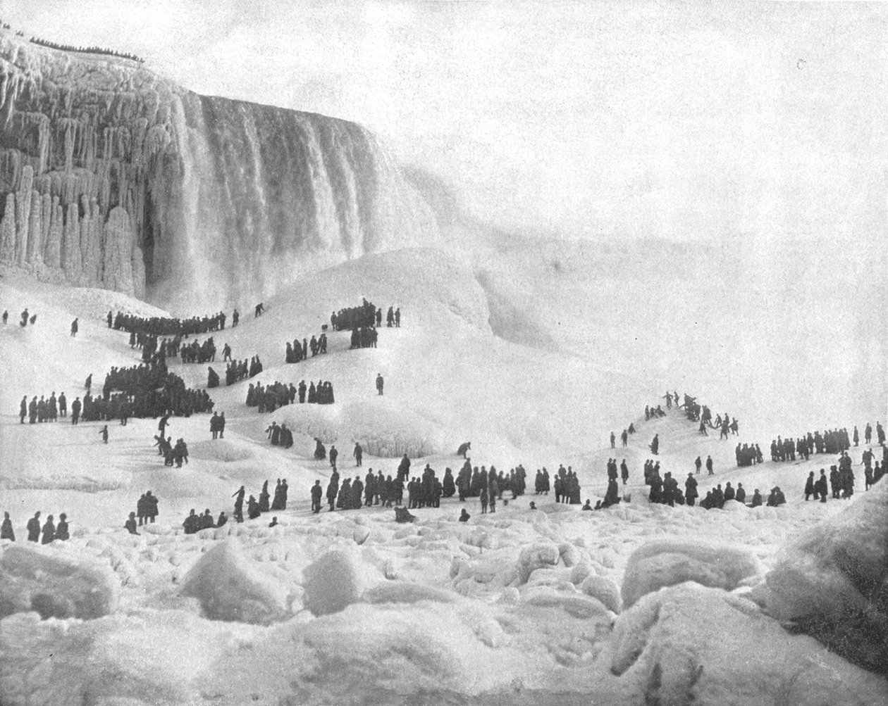 Ice Mountain, Niagara, stan Nowy Jork, USA, ok. 1900. autorstwa Unbekannt