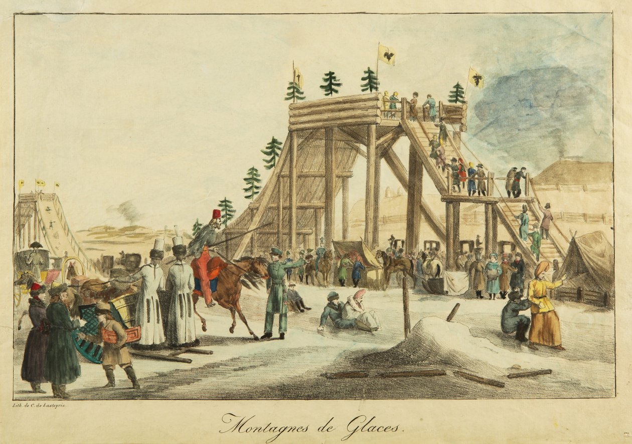 Góry Lodowe, ok. 1814 autorstwa Unbekannt