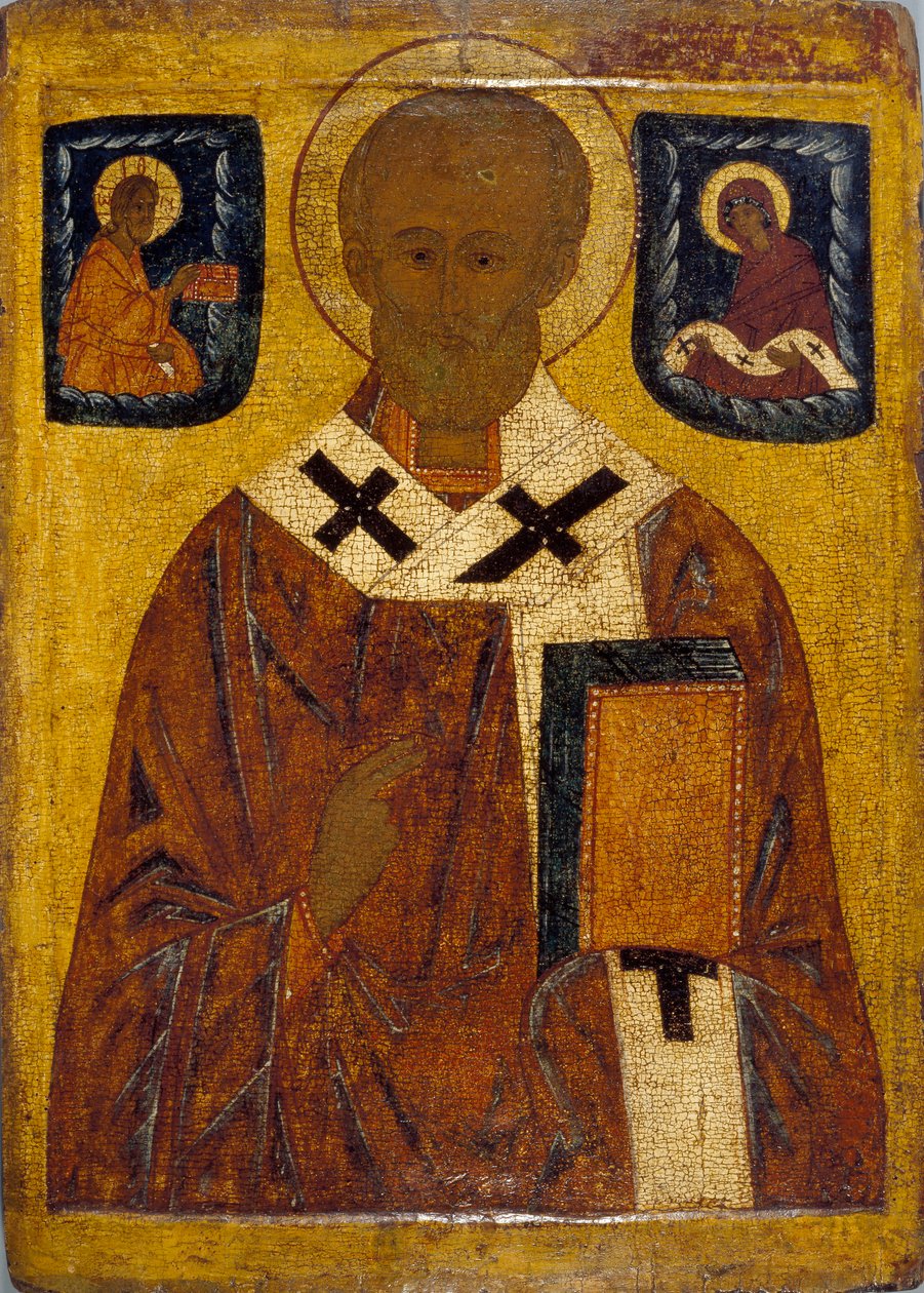 Ikona św Mikołaja, XV-XVI w. 1401-1600 autorstwa Unbekannt