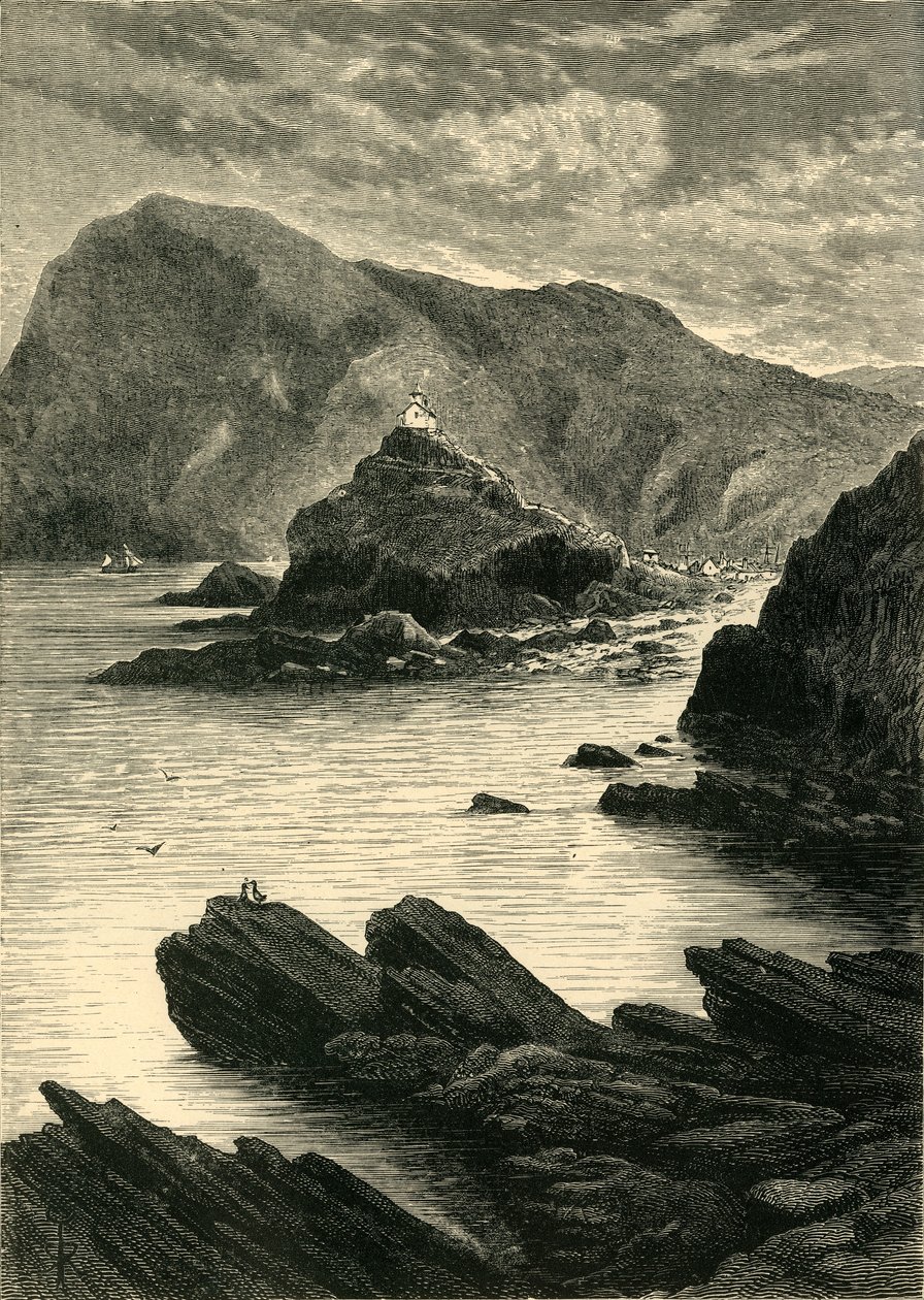 Ilfracombe - Widok ze skał u podstawy Capstone, 1898. autorstwa Unbekannt