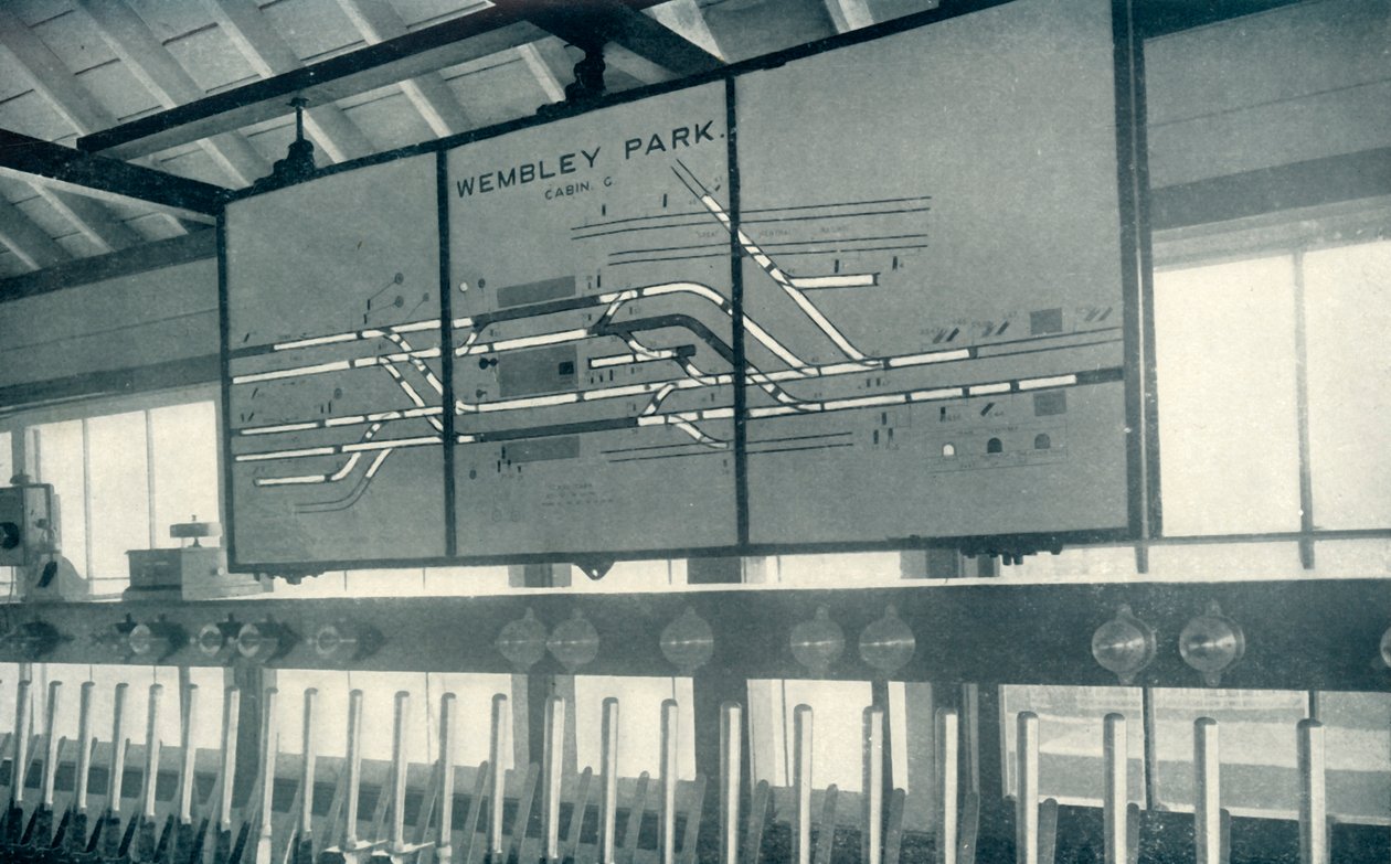 Podświetlany schemat sygnałów, 1922. autorstwa Unbekannt
