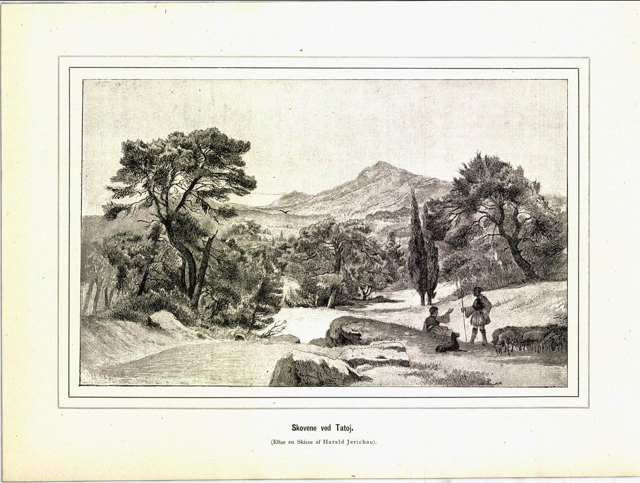 Ilustracja zaczerpnięta z książki Variegated travel pictures autorstwa Jerichau-Baumann, Elisabeth i opublikowana przez Forlagsbureauet (Kopenhaga, 1881) autorstwa Unbekannt