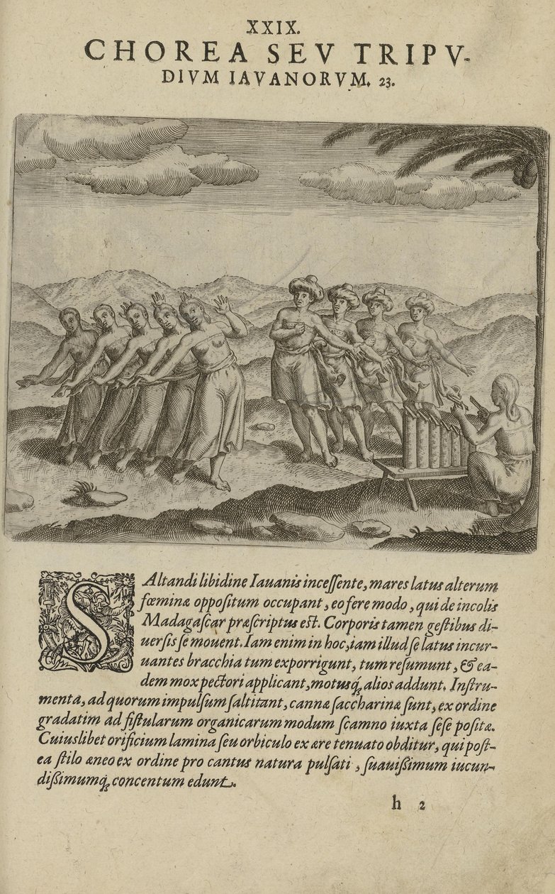 Ilustracja zaczerpnięta z książki India Orientalis nieznanego autora i opublikowana przez Excudebat Matthaeus Beckerus autorstwa Unbekannt