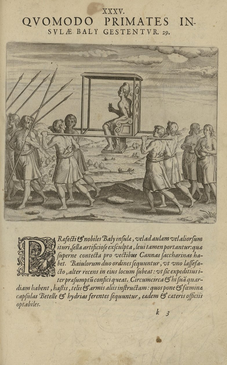 Ilustracja zaczerpnięta z książki India Orientalis nieznanego autora i opublikowana przez Excudebat Matthaeus Beckerus autorstwa Unbekannt