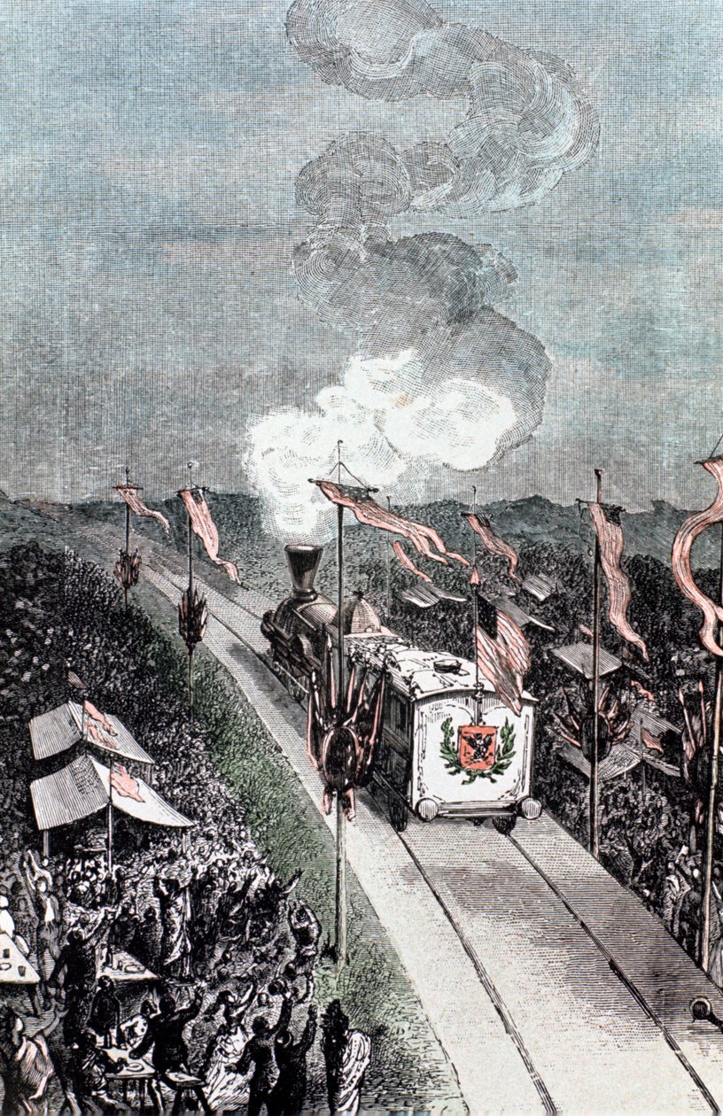 Ilustracja z Ziemi na Księżyc autorstwa Juliusza Verne
