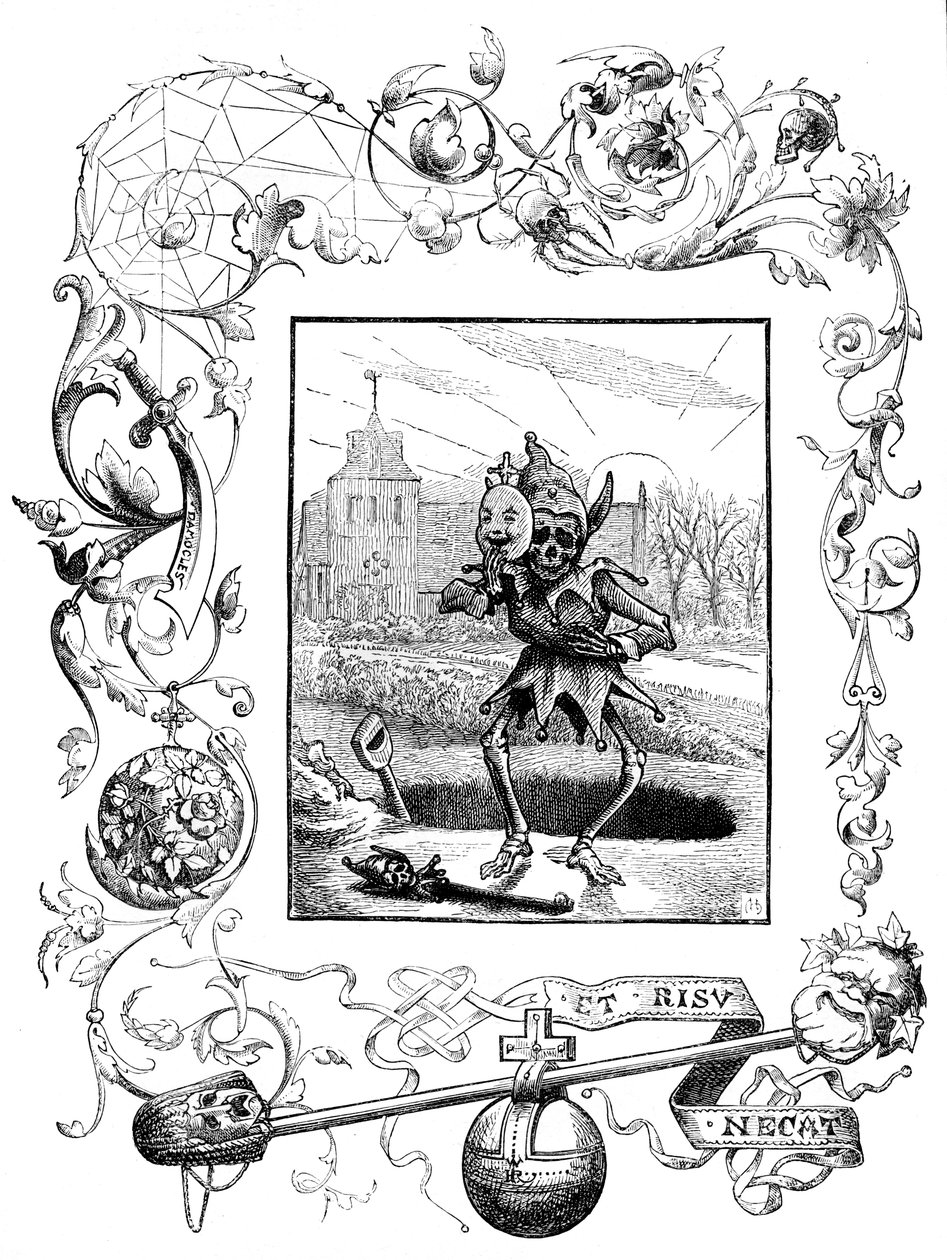 Ilustracja z herbów Francisa Quarlesa, 1895 r autorstwa Unbekannt