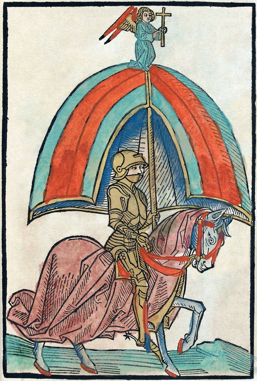 Ilustracja z kroniki ilustrowanej Richentals, lata 80. XIX wieku. autorstwa Unbekannt