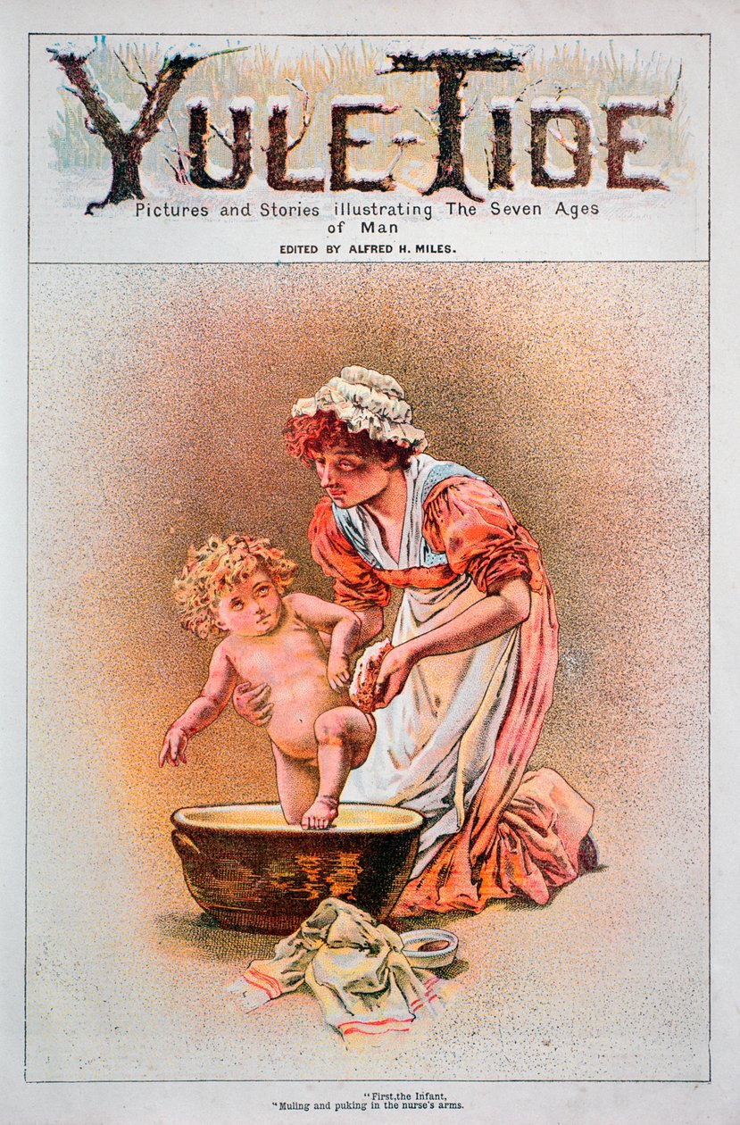 Ilustracja z okresu Święta Bożego Narodzenia, 1882 r. autorstwa Unbekannt